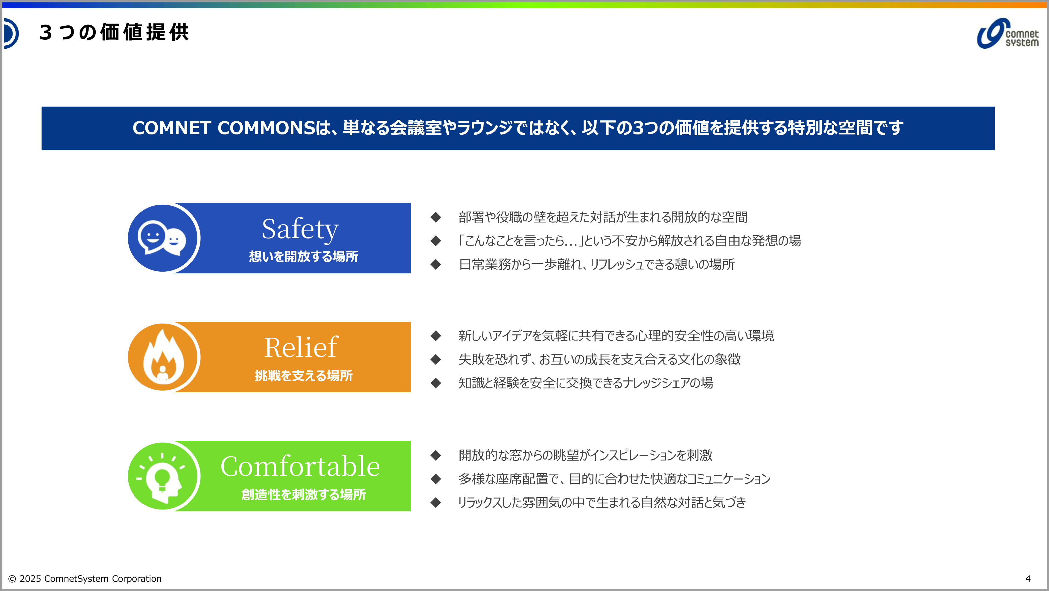 COMNET COMMONS定義
